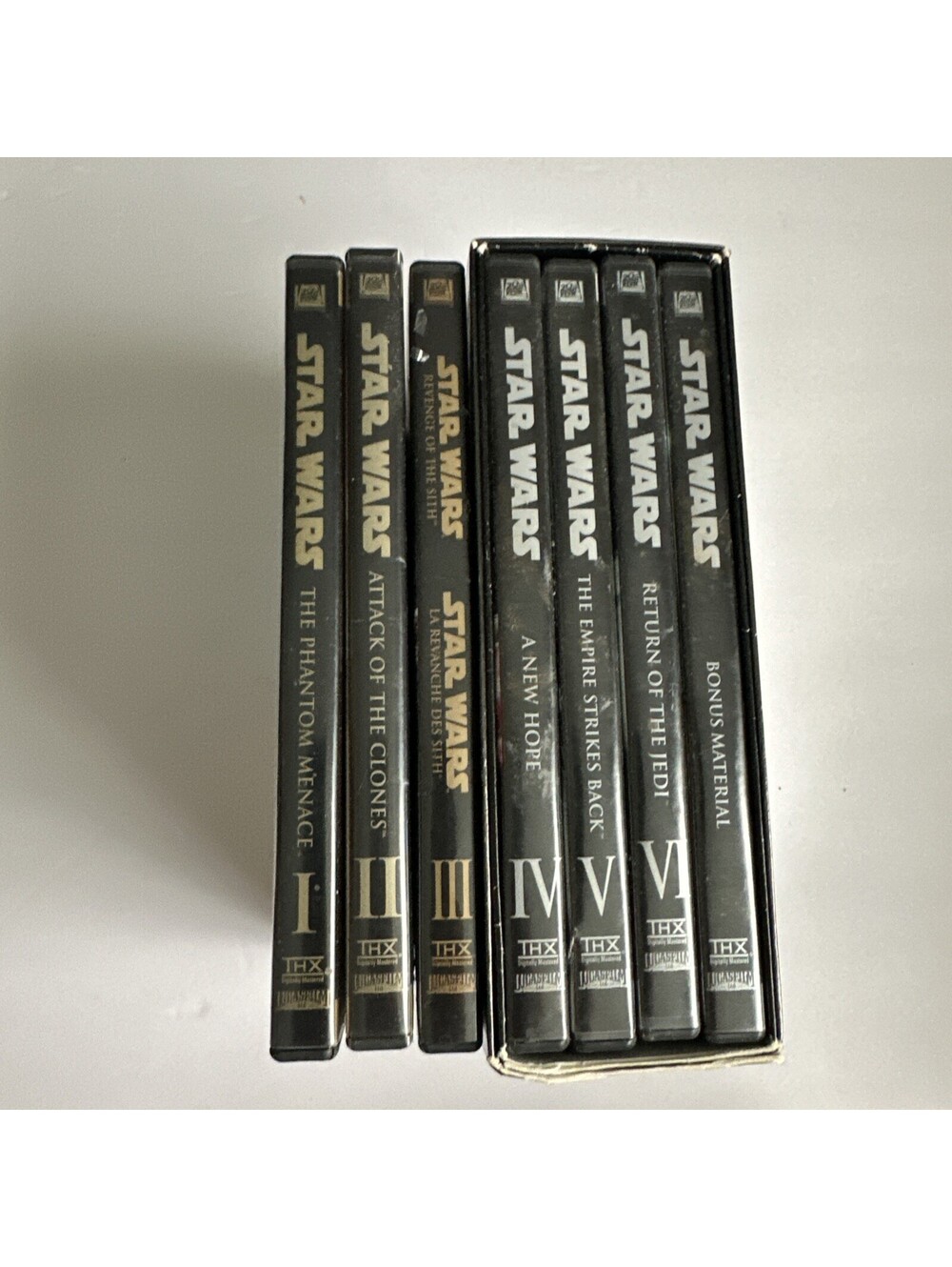 Star Wars Trilogy (DVD, 2004, 4-Disc Set, Widescreen Edition) + Sequels, 7 Discs
